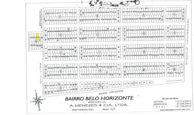 Belo Horizonte QD D LOTE 76