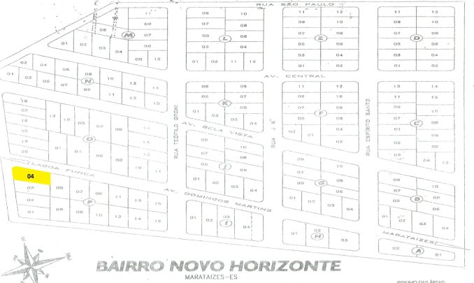 Lote 04, Quadra P, Novo Horizonte