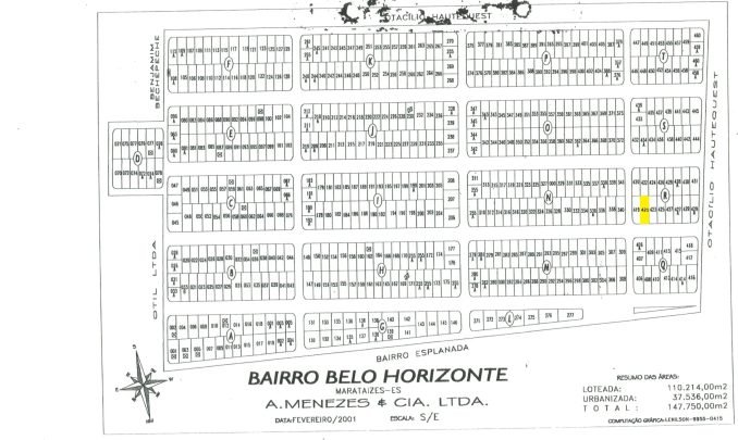 Lote 421, Quadra R, Belo Horizonte
