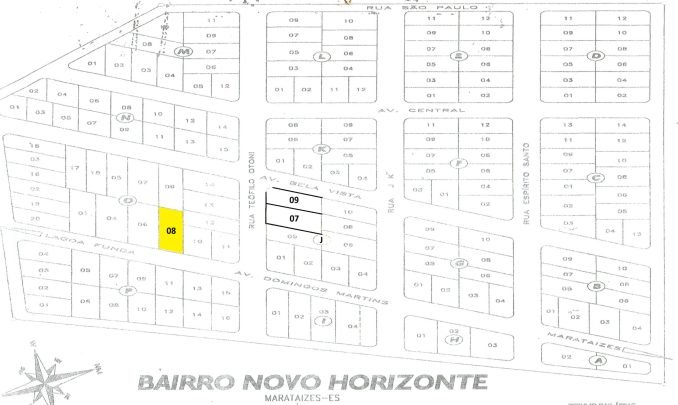 Novo Horizonte QD O LOTE 8